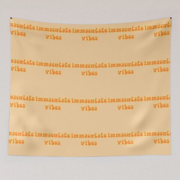 Item preview, Immaculate Vibes 70s Hippie Slogan designed and sold by everything4eva.