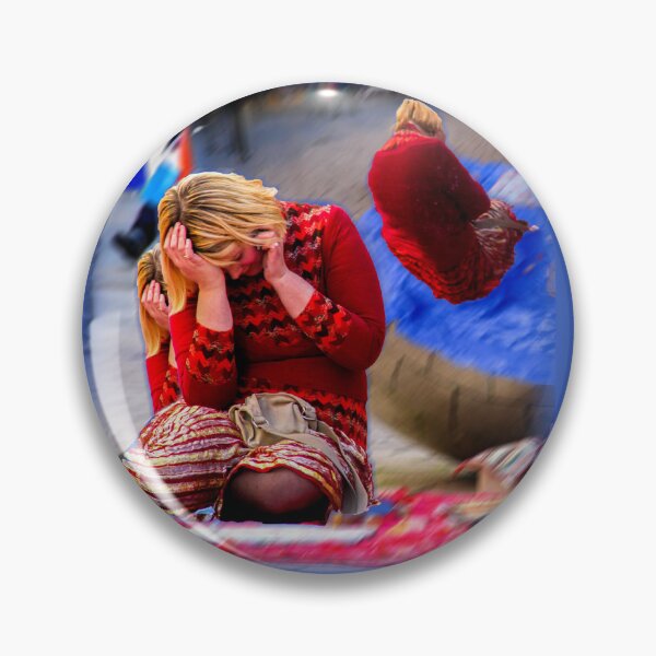 Item preview, Girl on a rug, the Mall's Balls, Rundle Mall designed and sold by indiafrankk.