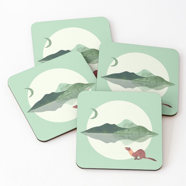 Item preview, Adventure time with a curious little weasel. designed and sold by CreativeStrand.