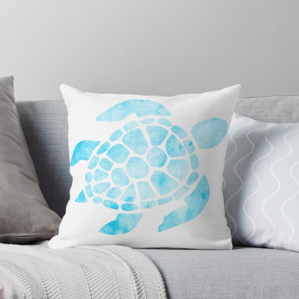 Item preview, Blue Sea Turtle Watercolor designed and sold by livpaigedesigns.