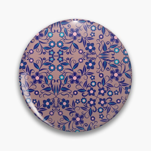 Item preview, Floral seamless pattern on beige background designed and sold by AneissPiaf.