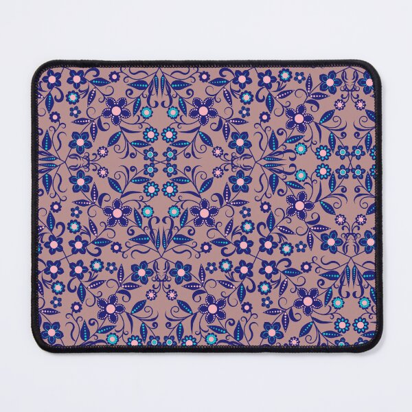 Item preview, Floral seamless pattern on beige background designed and sold by AneissPiaf.
