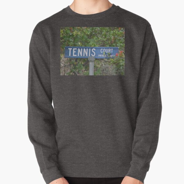 Tennis Court Pullover Sweatshirt