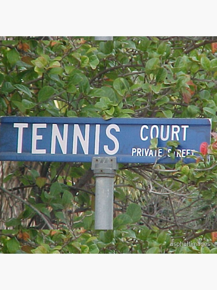 Tennis Court by asphaltimages