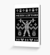 MERRY LIFTMAS Greeting Card
