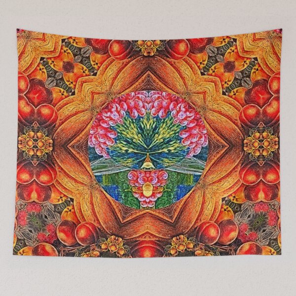 Item preview, STIMULATING AND FUNNY PAINTING WINDOW WITH COLORFUL SCENTS AND AUTUMN FRUITS. designed and sold by Ralek.