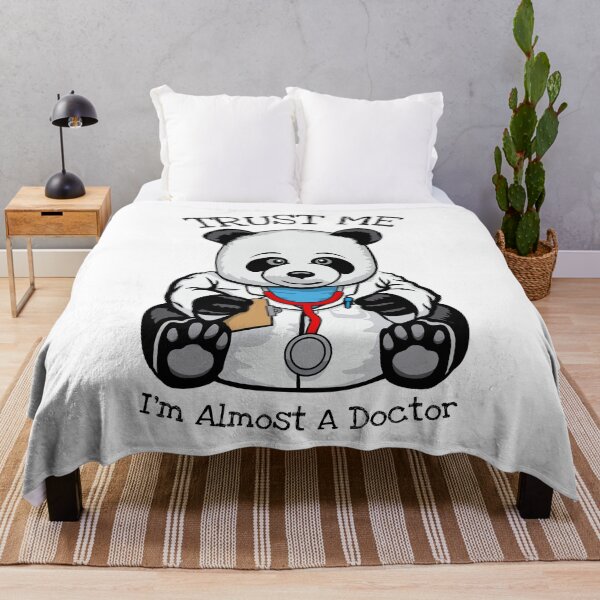 Item preview, Funny Trust Me I'm Almost A Doctor Medical Student Panda designed and sold by GrandeDuc.