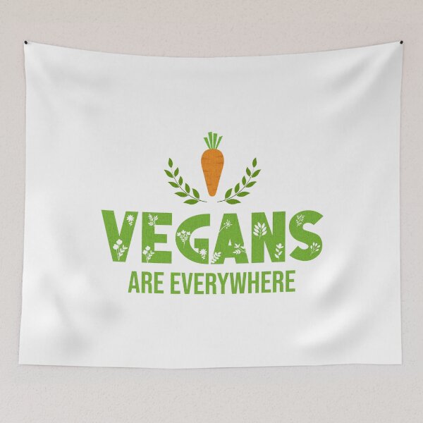 Item preview, Vegans Are Everywhere designed and sold by Kunal Smart.