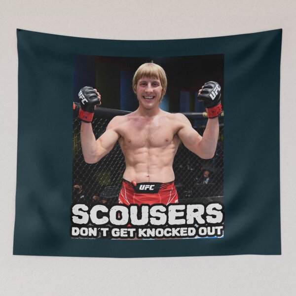 Item preview, Paddy The Baddy Pimblett  Scousers dont get knocked out  designed and sold by GreatArtStore.