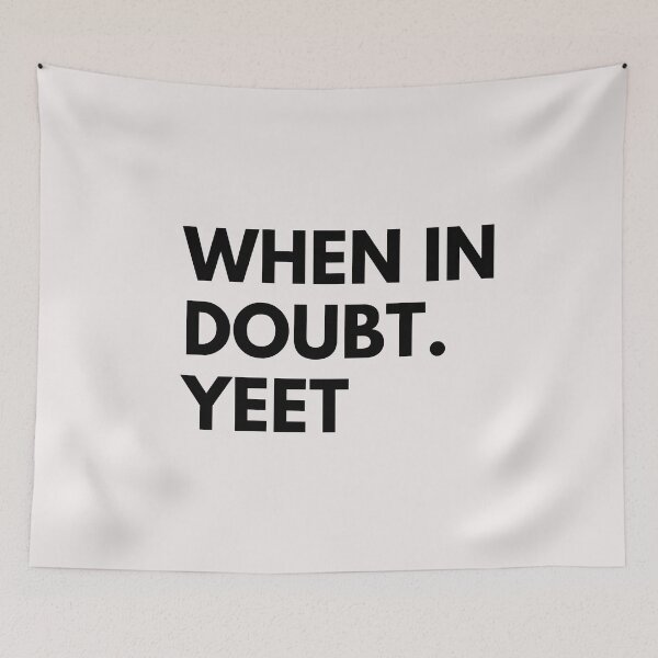 Item preview, Copy of when in doubt designed and sold by Screwnut.