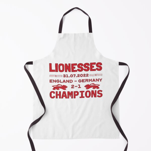 Item preview, Champions England Lionesses Female Football Red And White Design designed and sold by TrulyEpoque.