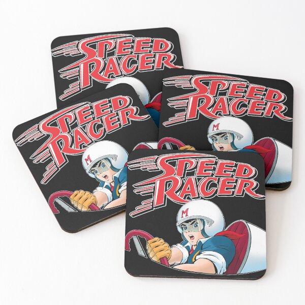 Item preview, blue speed racer cartoon designed and sold by Jupiterci.