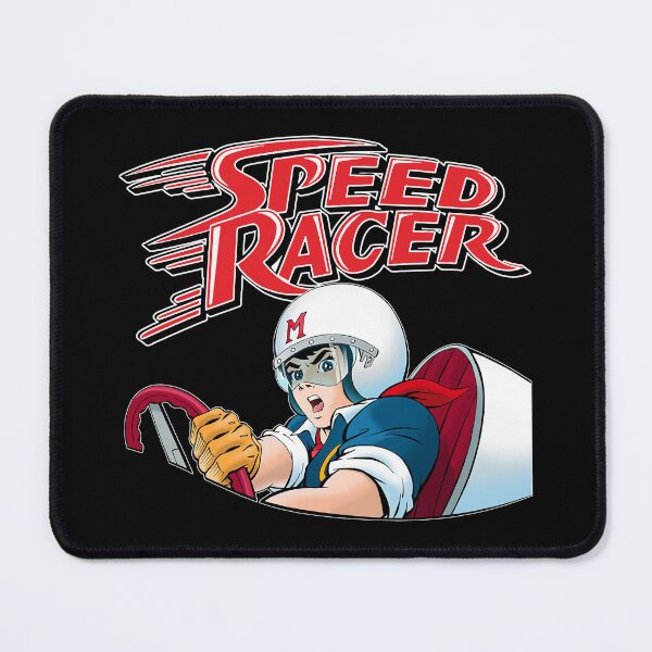 Item preview, blue speed racer cartoon designed and sold by Jupiterci.