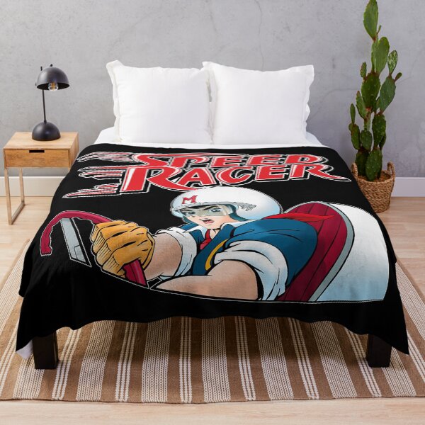 Item preview, blue speed racer cartoon designed and sold by Jupiterci.