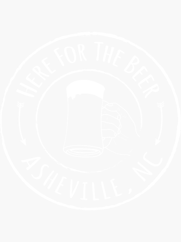 "Asheville Beer WO 06 " Sticker for Sale by GinaFaulk47398 Redbubble