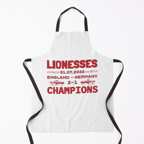 Item preview, 2022 Champions England Lionesses Female Football Red And White Design designed and sold by TrulyEpoque.