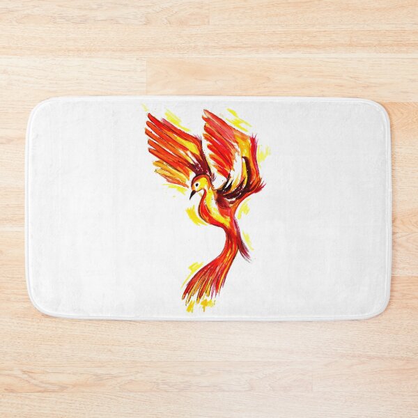 Item preview, Red Phoenix Bird Water designed and sold by Sebastian Grafmann.