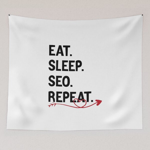Item preview, Eat Sleep Seo Repeat Funny Expert Specialist Marketer designed and sold by medbdj.