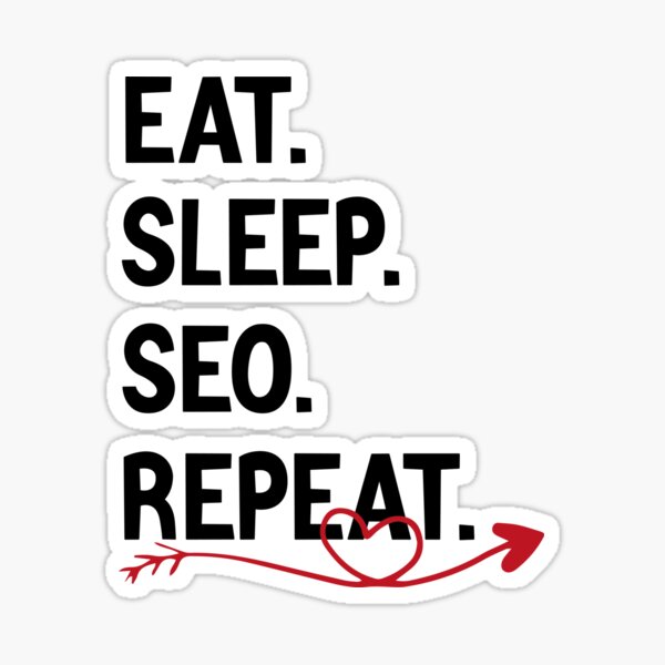 Item preview, Eat Sleep Seo Repeat Funny Expert Specialist Marketer designed and sold by medbdj.