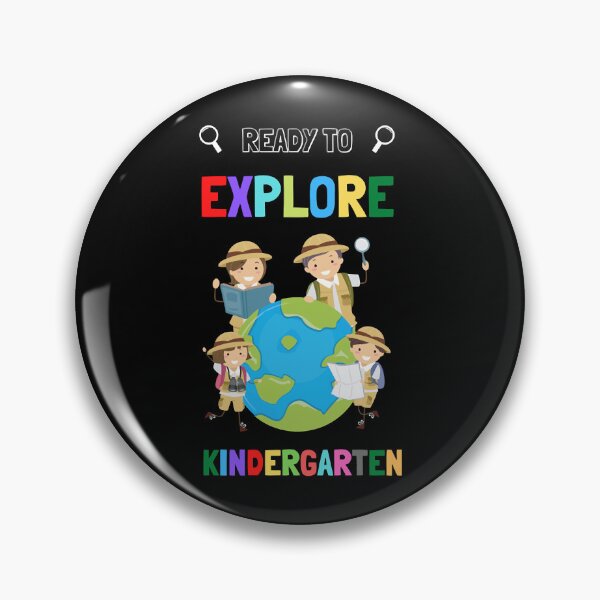 Item preview, Ready to explore kindergarten product tee  designed and sold by TracepaperPen.