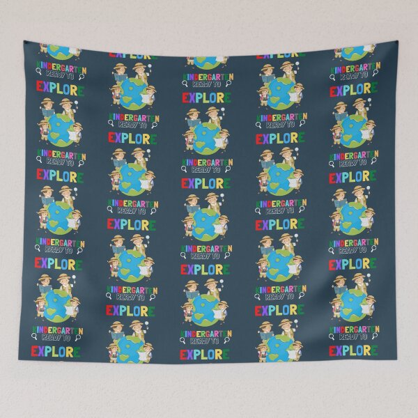 Item preview, Ready to explore kindergarten product tee  designed and sold by TracepaperPen.