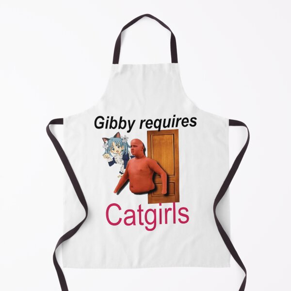 Item preview, Gibby Requires Catgirls Funny Anime designed and sold by GideonMeadows.