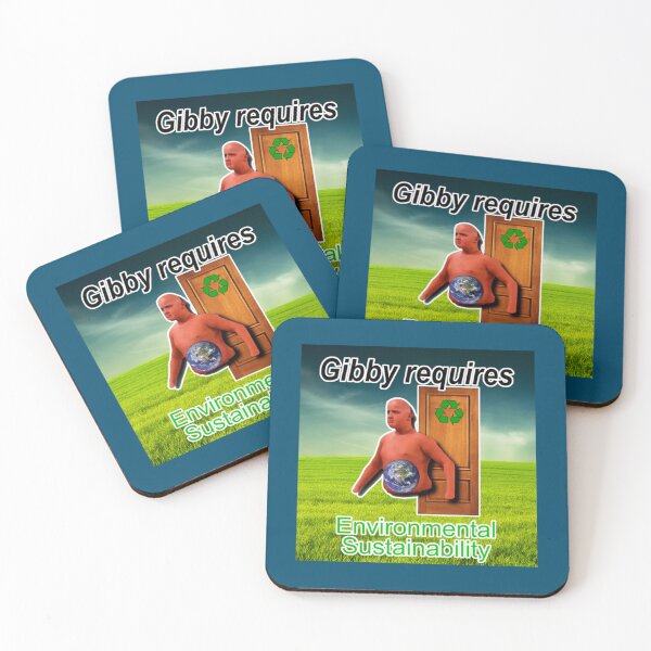 Item preview, Gibby Requires Environmental Sustainability     designed and sold by GideonMeadows.