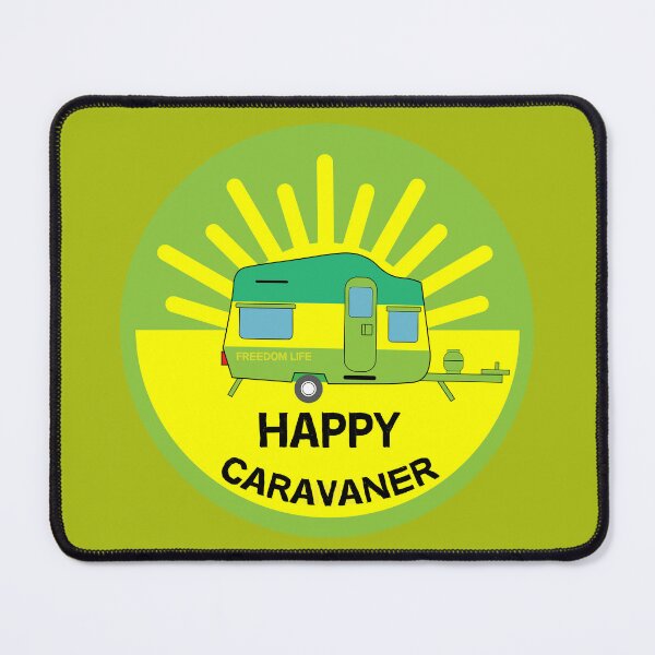 Item preview, Happy Caravaner | Caravanning | Caravans | Camping | Caravan Gifts designed and sold by happygiftideas.