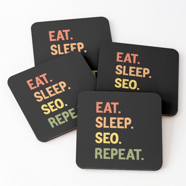 Item preview, Eat Sleep Seo Repeat Funny Expert Specialist Marketer designed and sold by medbdj.