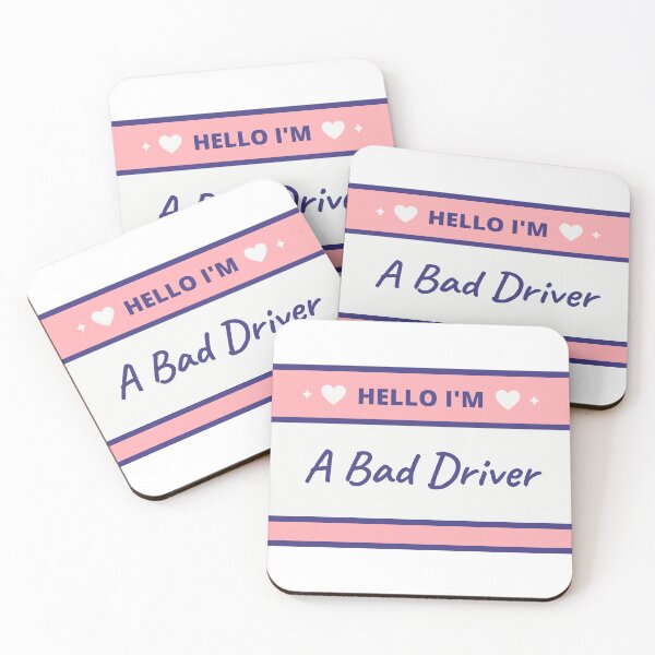Item preview, Hello I’m A Bad Driver designed and sold by heyyyyyybabe.