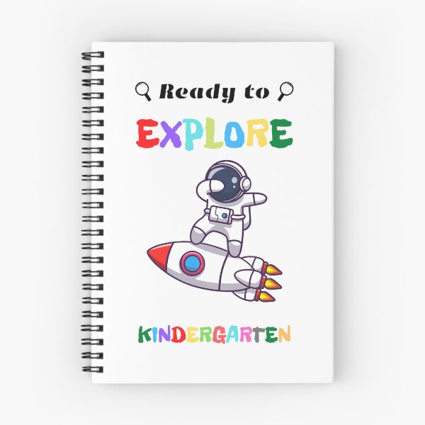 Item preview, Ready to explore kindergarten product tee designed and sold by TracepaperPen.