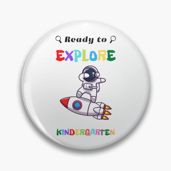 Item preview, Ready to explore kindergarten product tee designed and sold by TracepaperPen.
