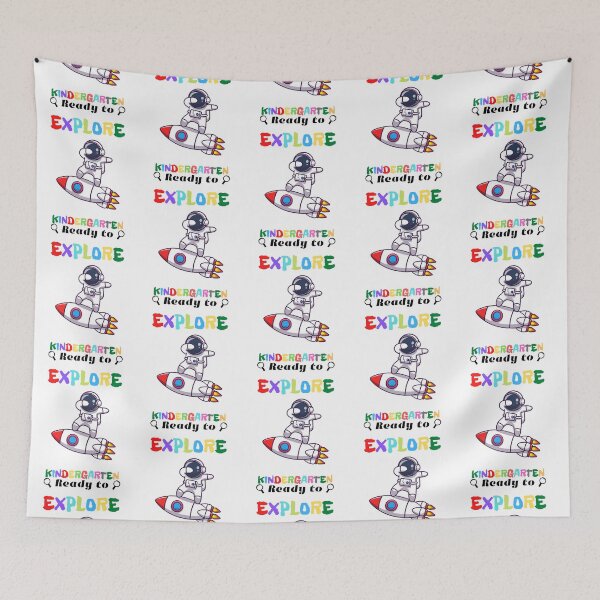 Item preview, Ready to explore kindergarten product tee designed and sold by TracepaperPen.