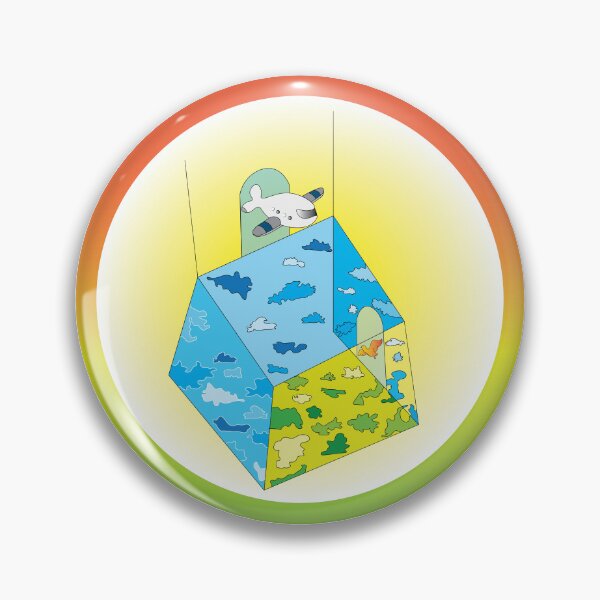 Item preview, Sky travel design picture in a square box. designed and sold by Bear029Anong.