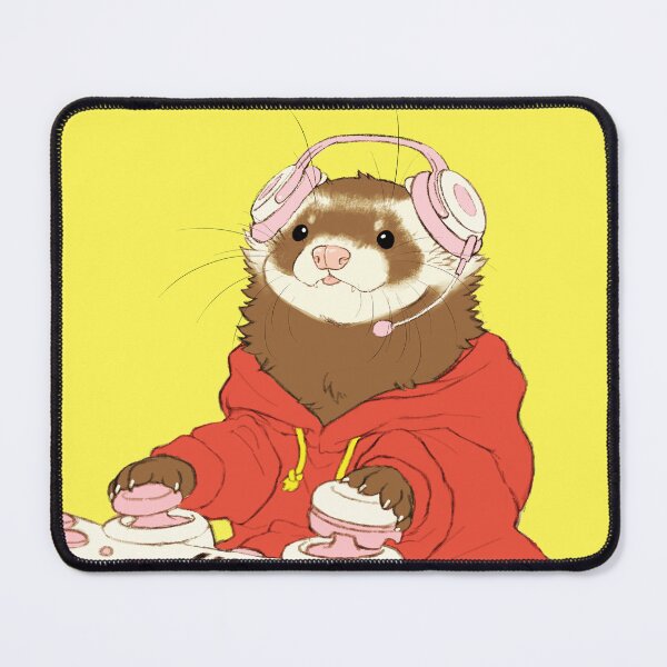 Item preview, GAMER SABLE FERRET designed and sold by ICHIGODAWASHI.