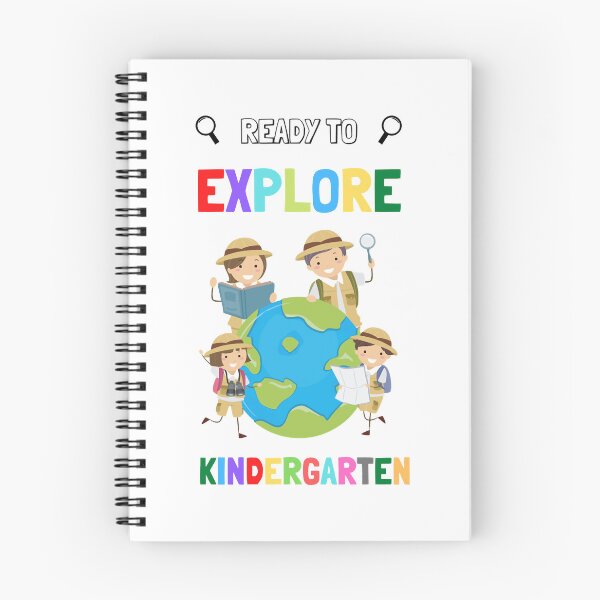 Item preview, Ready to explore kindergarten product tee designed and sold by TracepaperPen.