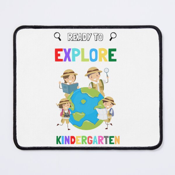 Item preview, Ready to explore kindergarten product tee designed and sold by TracepaperPen.