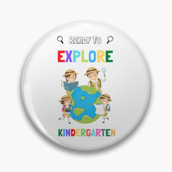 Item preview, Ready to explore kindergarten product tee designed and sold by TracepaperPen.