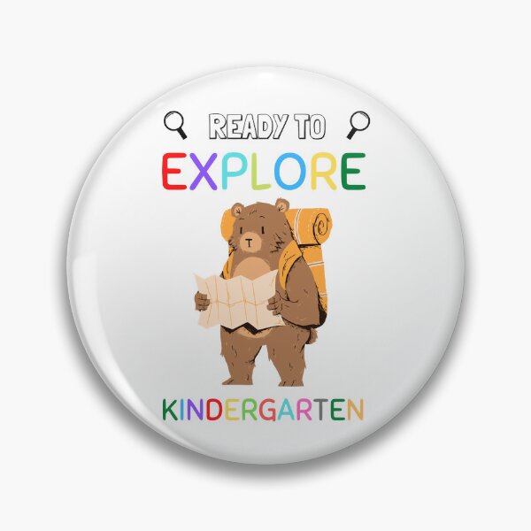 Item preview, Ready to explore kindergarten product tee designed and sold by TracepaperPen.