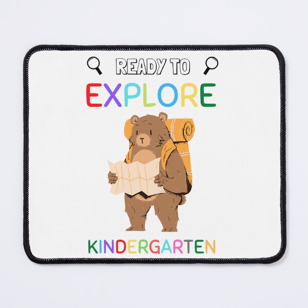 Item preview, Ready to explore kindergarten product tee designed and sold by TracepaperPen.