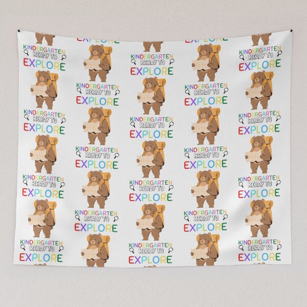 Item preview, Ready to explore kindergarten product tee designed and sold by TracepaperPen.