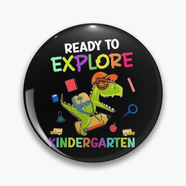 Item preview, Ready To Explore Kindergarten,boys and girls love dinosaurs on first day in school gift designed and sold by TracepaperPen.