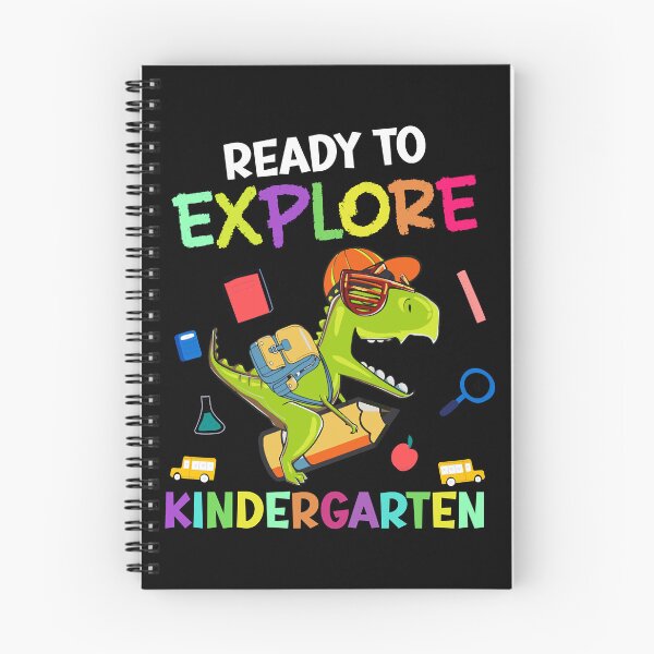 Item preview, Ready To Explore Kindergarten,boys and girls love dinosaurs on first day in school gift designed and sold by TracepaperPen.