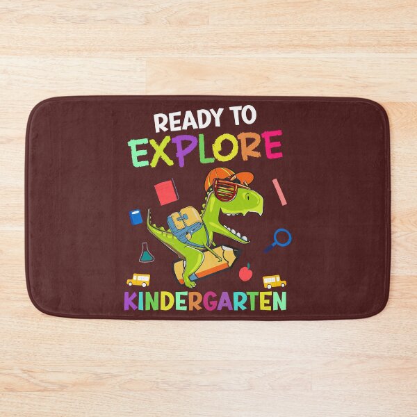 Item preview, Ready To Explore Kindergarten,boys and girls love dinosaurs on first day in school gift designed and sold by TracepaperPen.