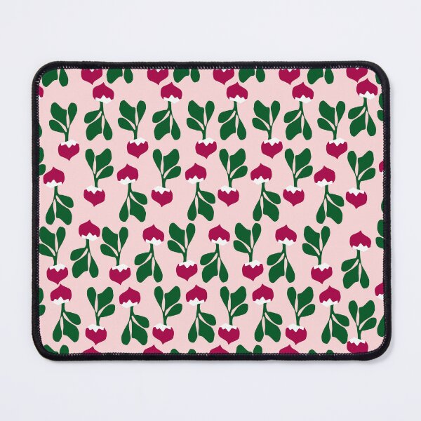 Item preview, Cute Radishes Pattern on Pink Background designed and sold by kapotka.