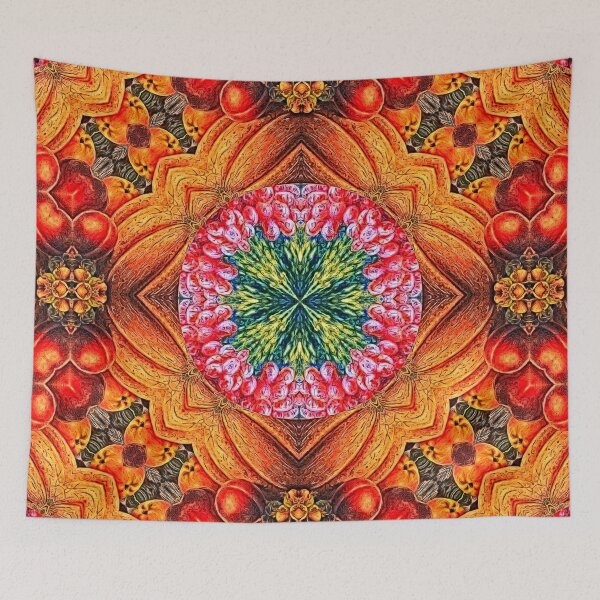 Item preview, STIMULATING AND FUNNY PAINTING WINDOW WITH COLORFUL SCENTS AND AUTUMN FRUITS. designed and sold by Ralek.