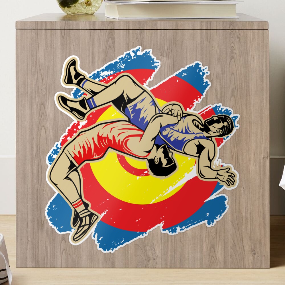 Fight Sport Martial Arts Wall Sticker Extreme Fighters Wrestling