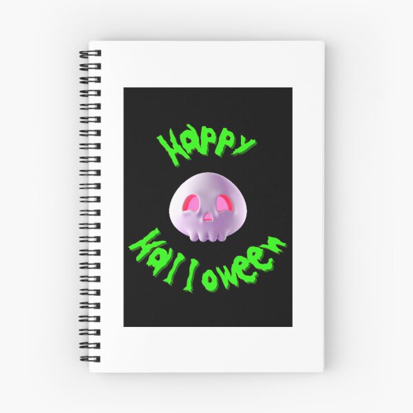 Item preview, Happy Halloween 3D Skull designed and sold by LMoonDesigns.
