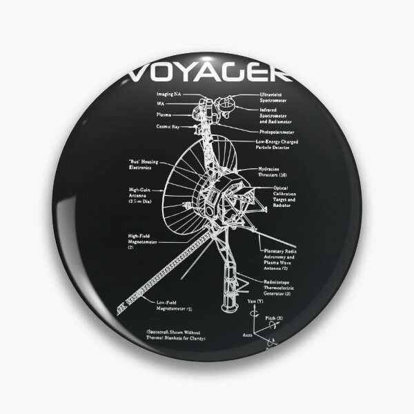 Item preview, Voyager program white ink designed and sold by ChaseMaarhuis.