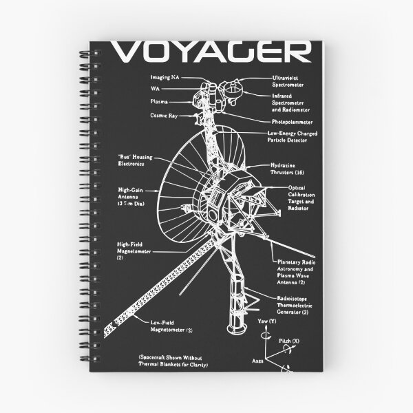 Item preview, Voyager program white ink designed and sold by ChaseMaarhuis.